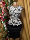 Robe moulante slim sans manches à deux temps - Perluna Store
