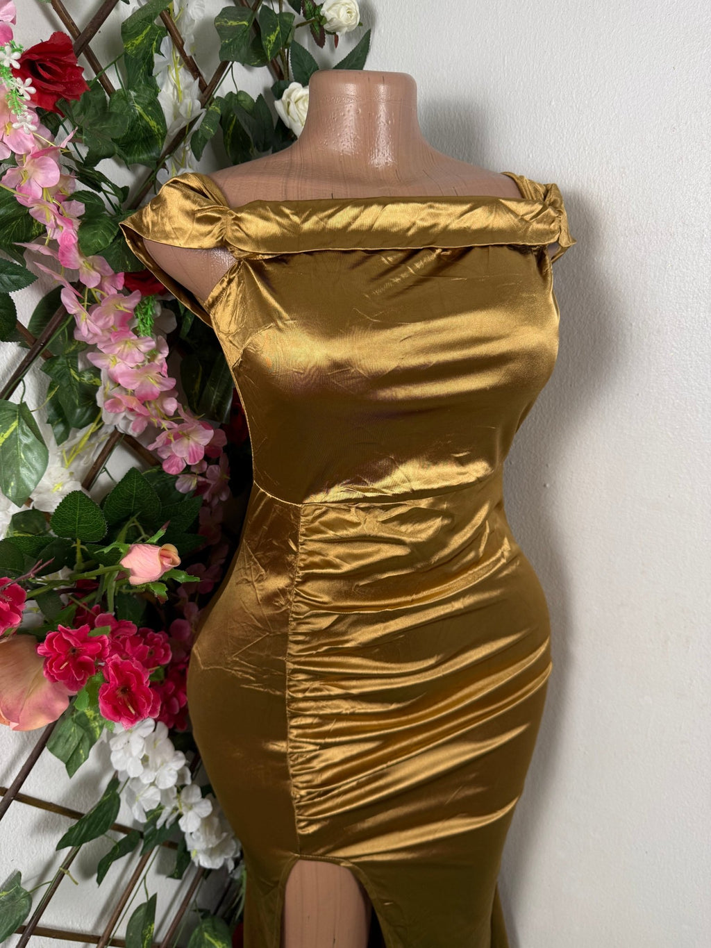 Robe moulante slim sans manches bustier - Perluna Store