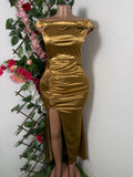 Robe moulante slim sans manches bustier - Perluna Store