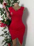 Robe moulante slim sans manches - Perluna Store