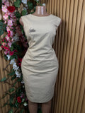 Robe moulante slim sans manches - Perluna Store