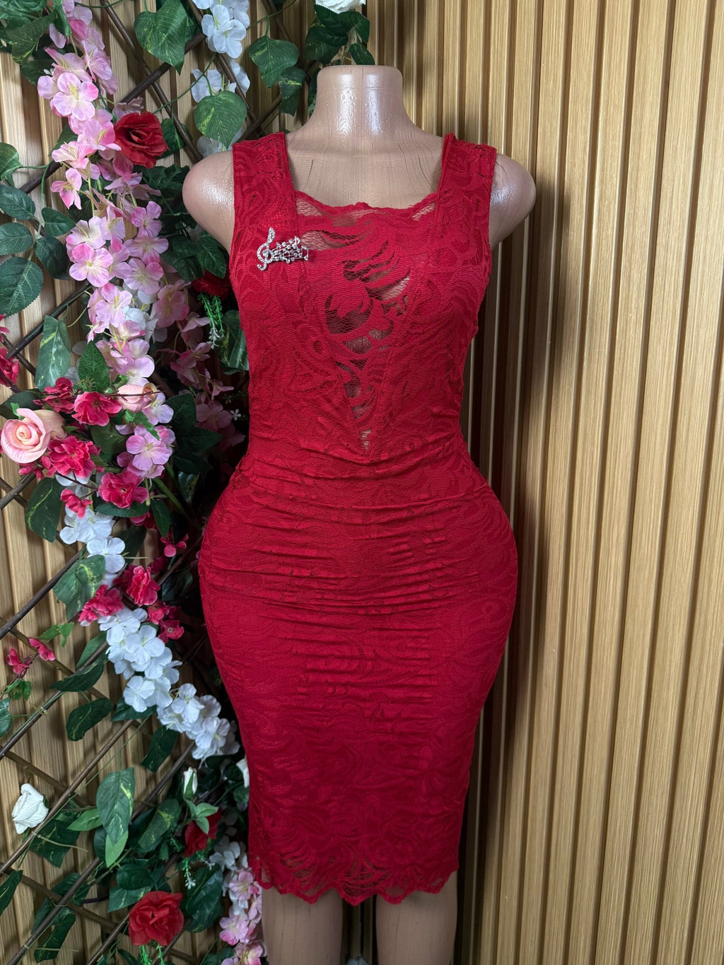 Robe moulante slim sans manches - Perluna Store