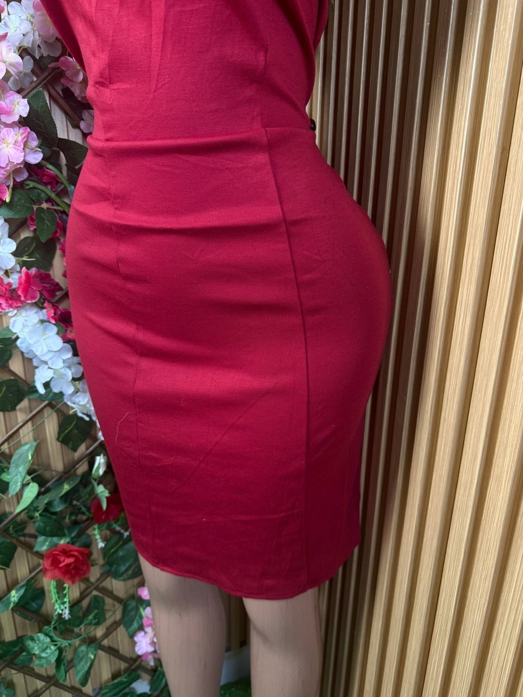 Robe moulante stylée sans manches - Perluna Store