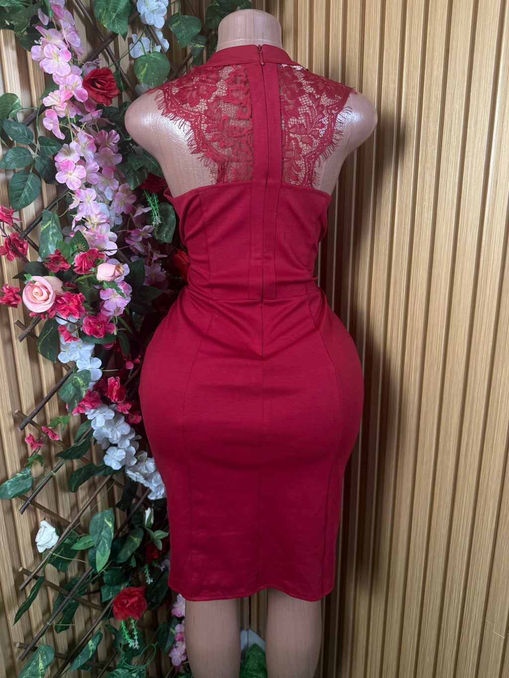 Robe moulante stylée sans manches - Perluna Store