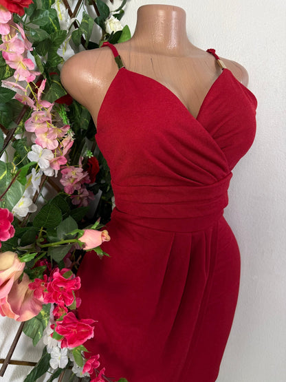 Robe moulante te a fine bretelles  - Perluna Store - kinshasa