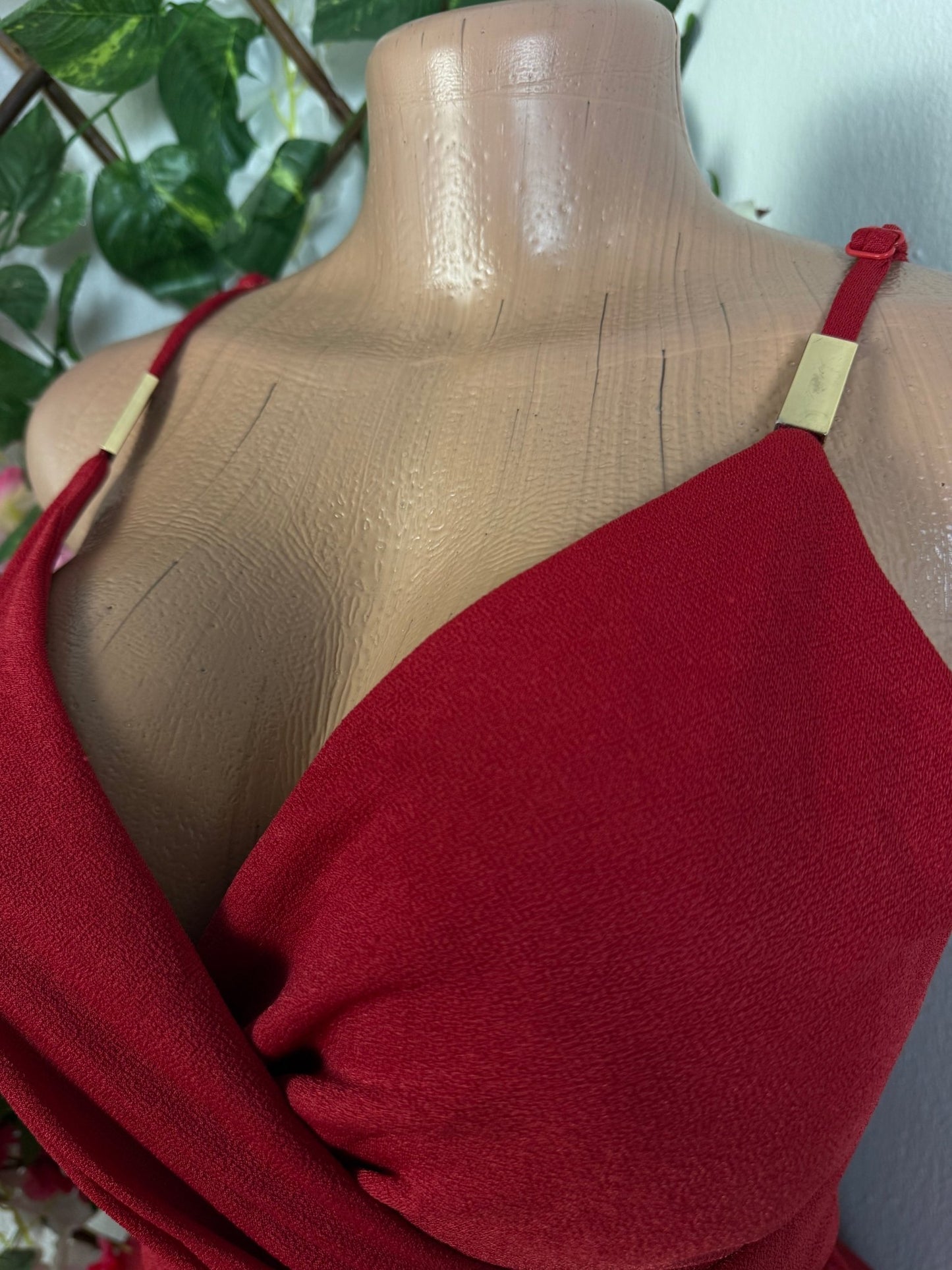 Robe moulante te a fine bretelles  - Perluna Store - kinshasa