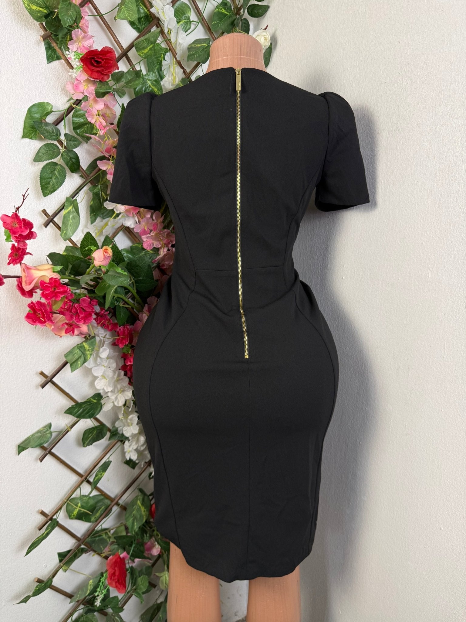 Robe moulantes courtes - drapée - Perluna Store - kinshasa