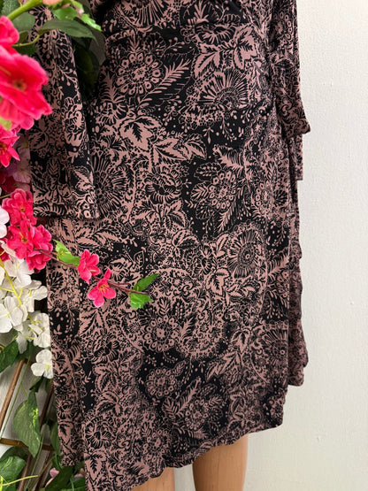 Robe portefeuille longue manche - Perluna Store - kinshasa