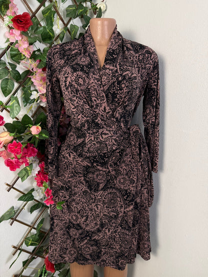 Robe portefeuille longue manche - Perluna Store - kinshasa