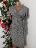 Robe portefeuille manche courte - Perluna Store