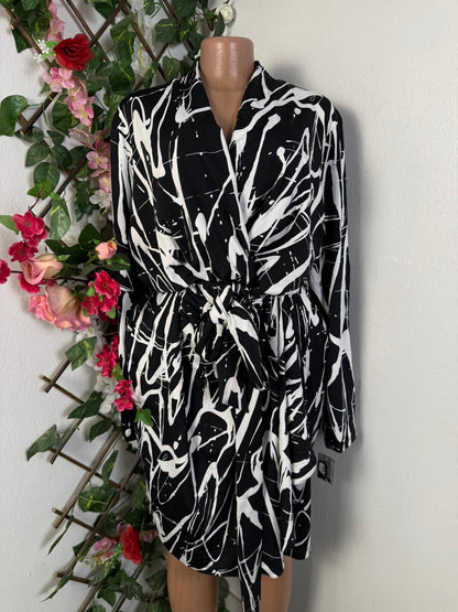 Robe portefeuille manche longue  - Perluna Store - kinshasa