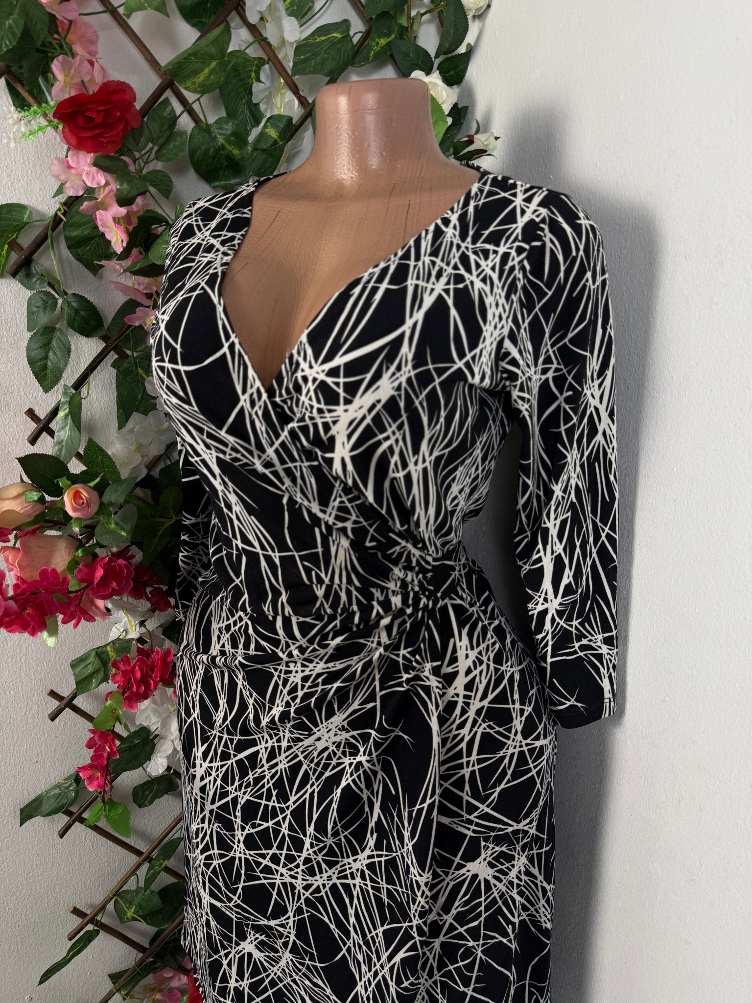 Robe portefeuille manche longue  - Perluna Store - kinshasa