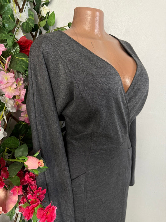 Robe portefeuille manche longue - Perluna Store - kinshasa