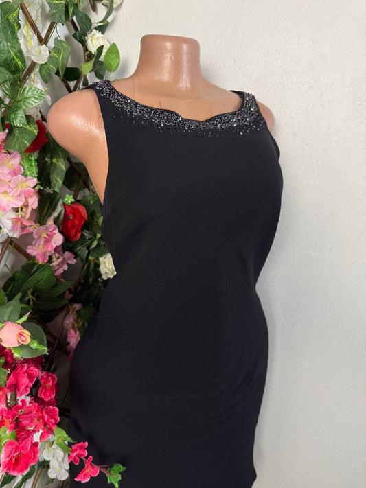 Robe soirée courte sans manche - Perluna Store - kinshasa