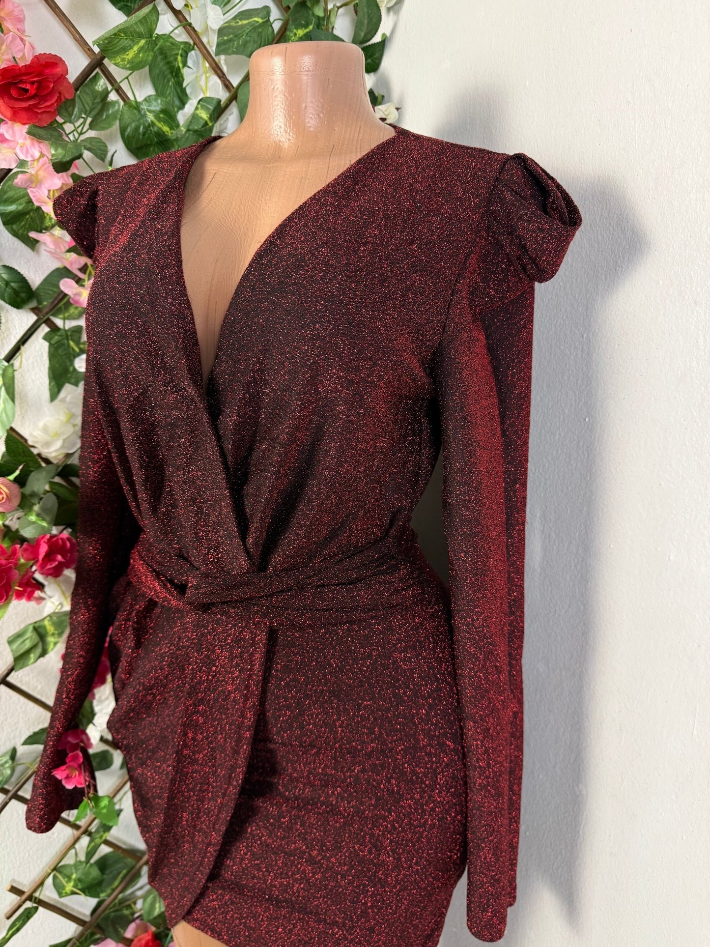 Robe soirée décolleté en V  - Perluna Store - kinshasa