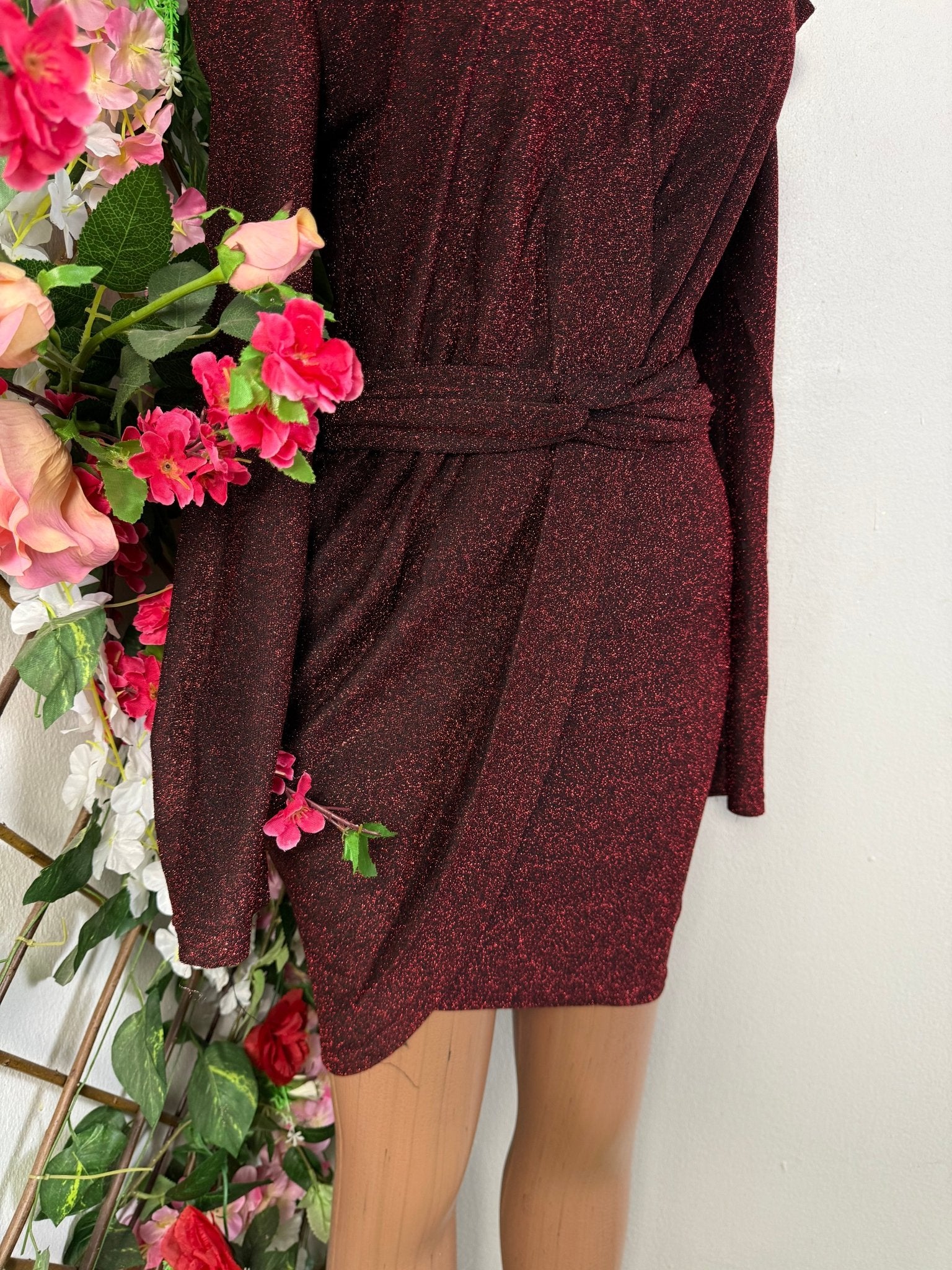 Robe soirée décolleté en V  - Perluna Store - kinshasa