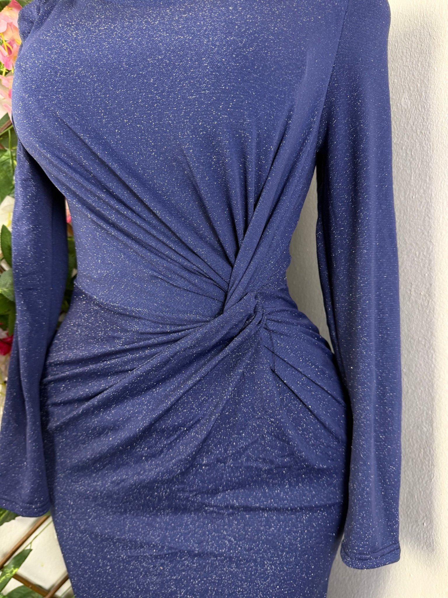 Robe soiree longue drapee taille - Perluna Store - kinshasa