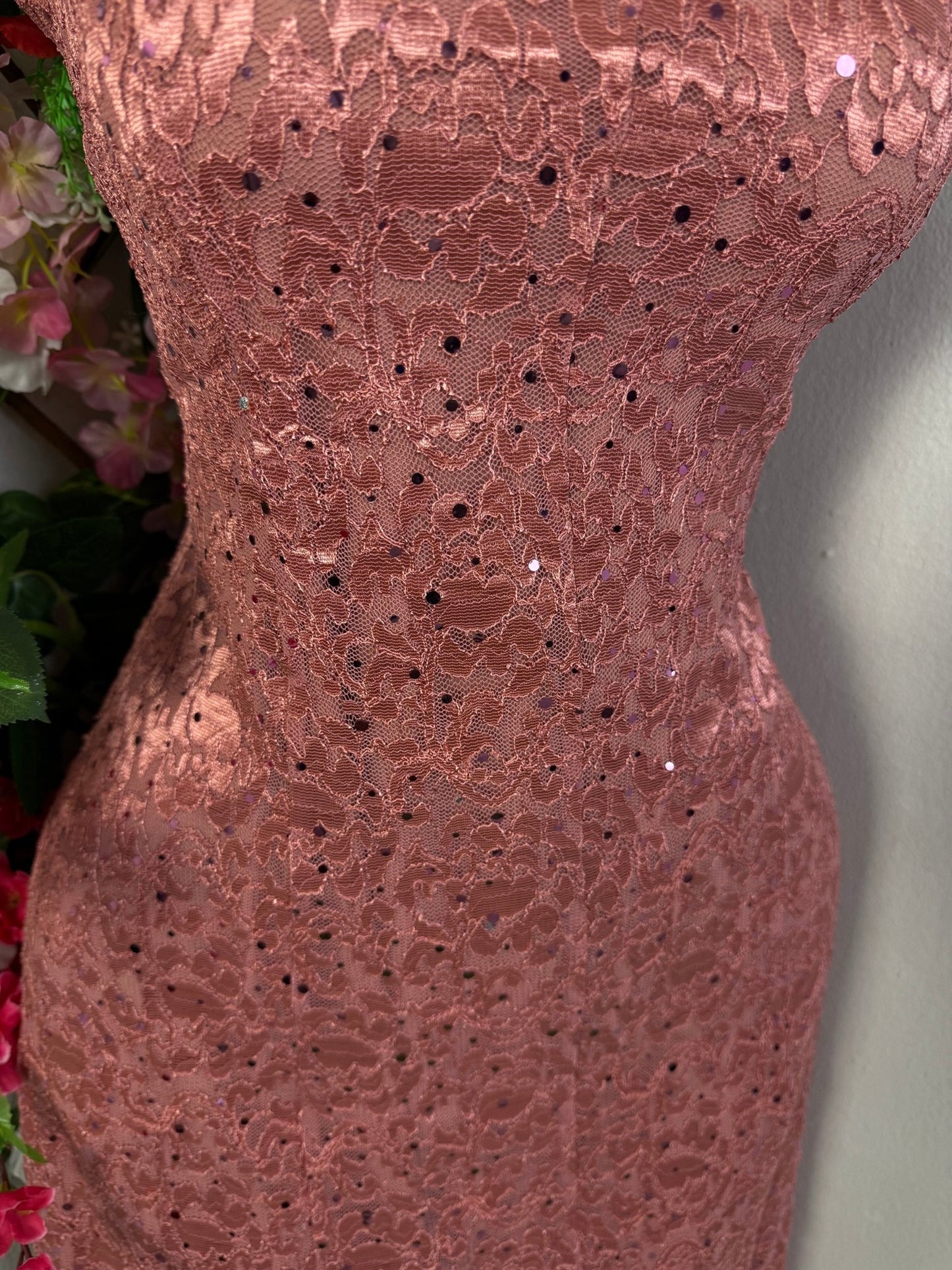 Robe soirée longue sa sans manche  - Perluna Store - kinshasa