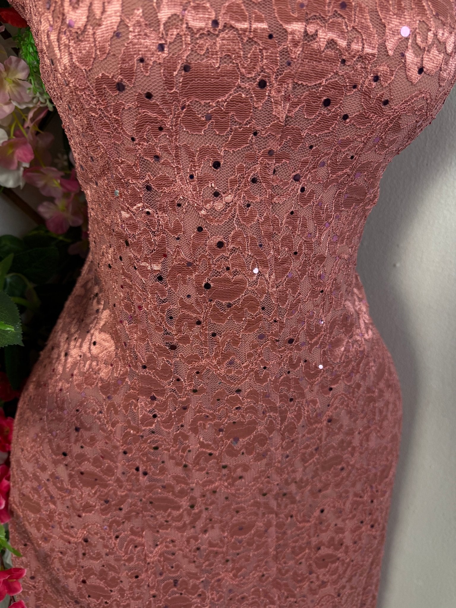 Robe soirée longue sa sans manche  - Perluna Store - kinshasa