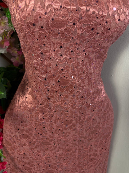 Robe soirée longue sa sans manche  - Perluna Store - kinshasa