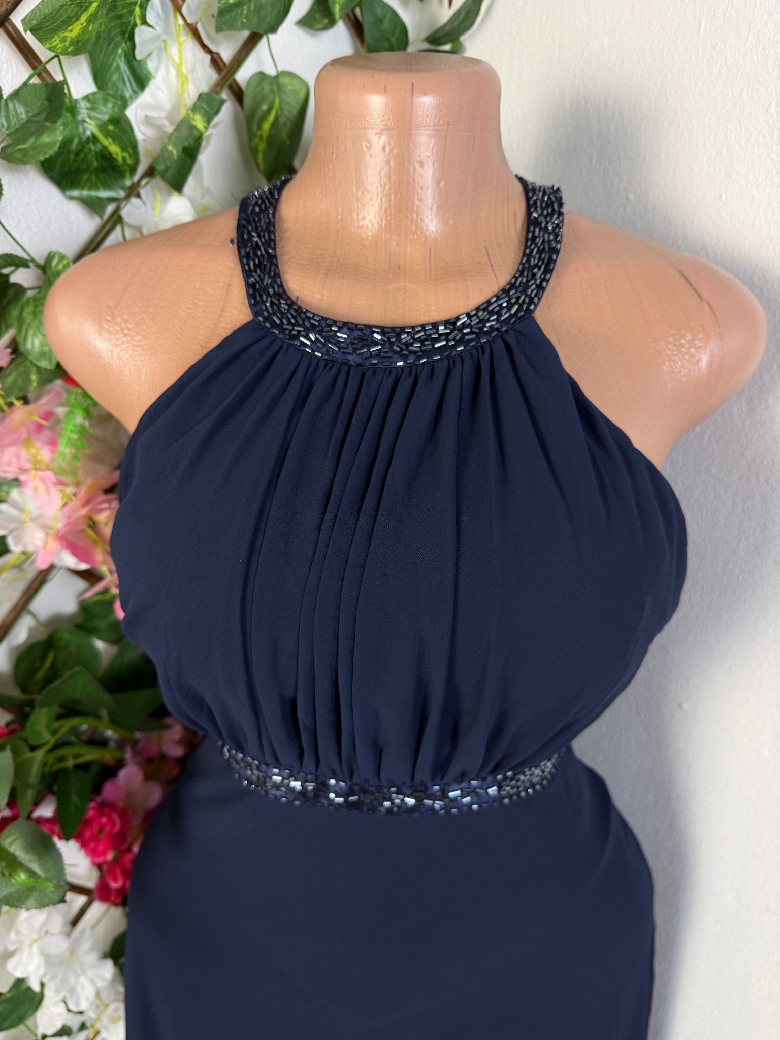 Robe soirée longue sans manches - Perluna Store - kinshasa