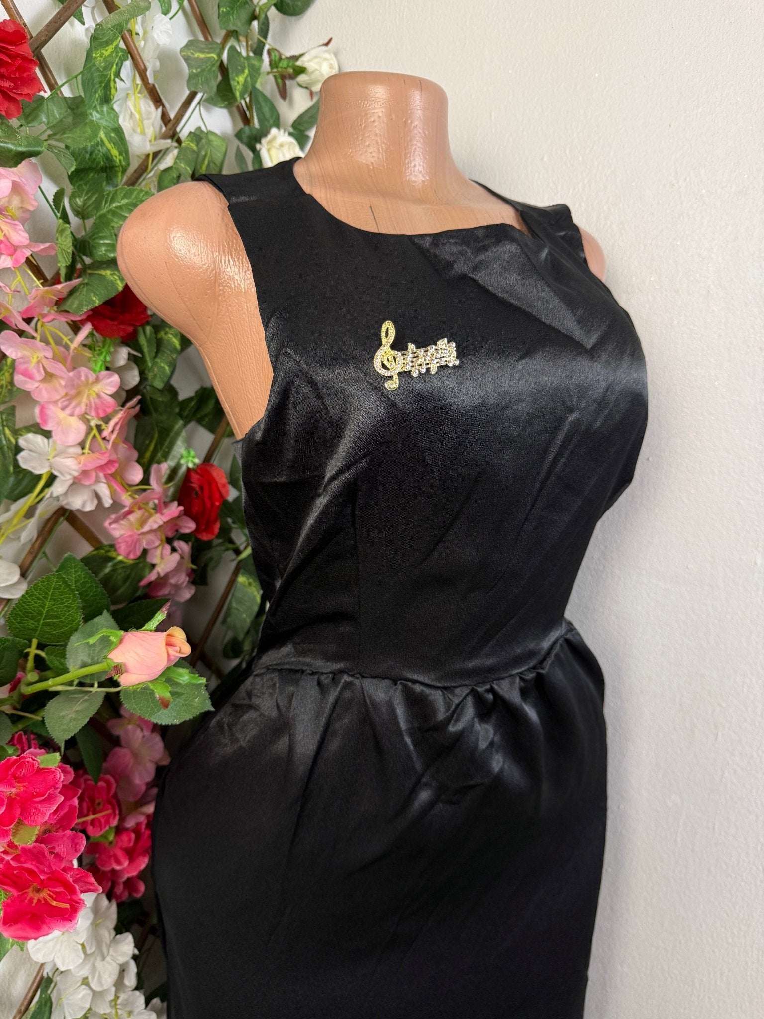 Robe soirée longue sans manches - Perluna Store - kinshasa