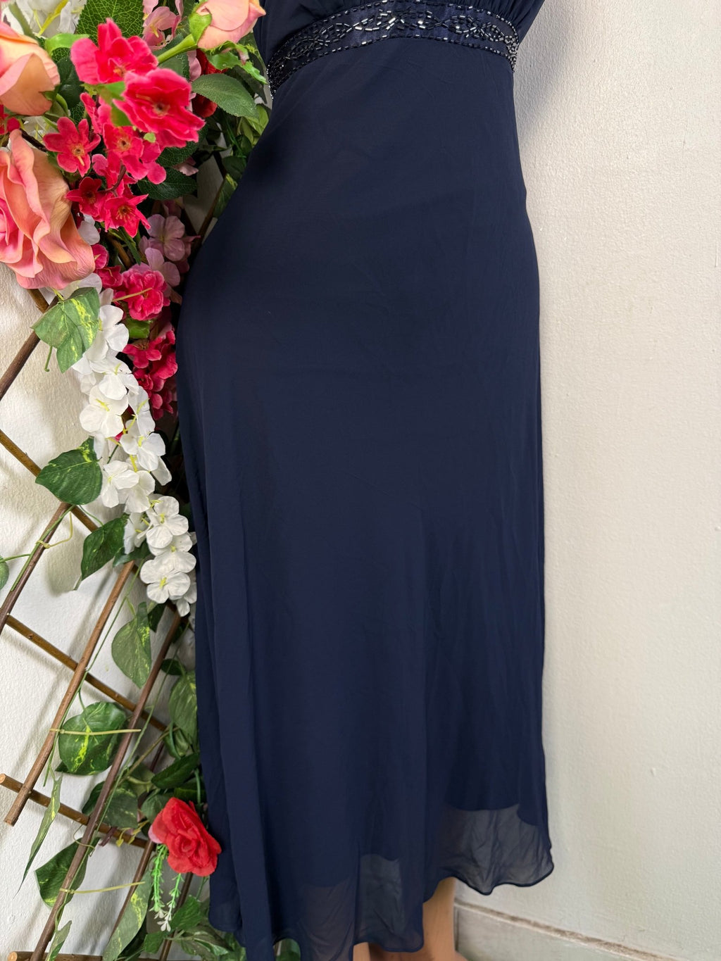 Robe soirée longue sans manches - Perluna Store - kinshasa