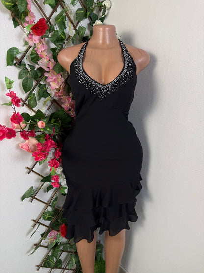 Robe soiree sans manche a fente asymétrique - Perluna Store - kinshasa