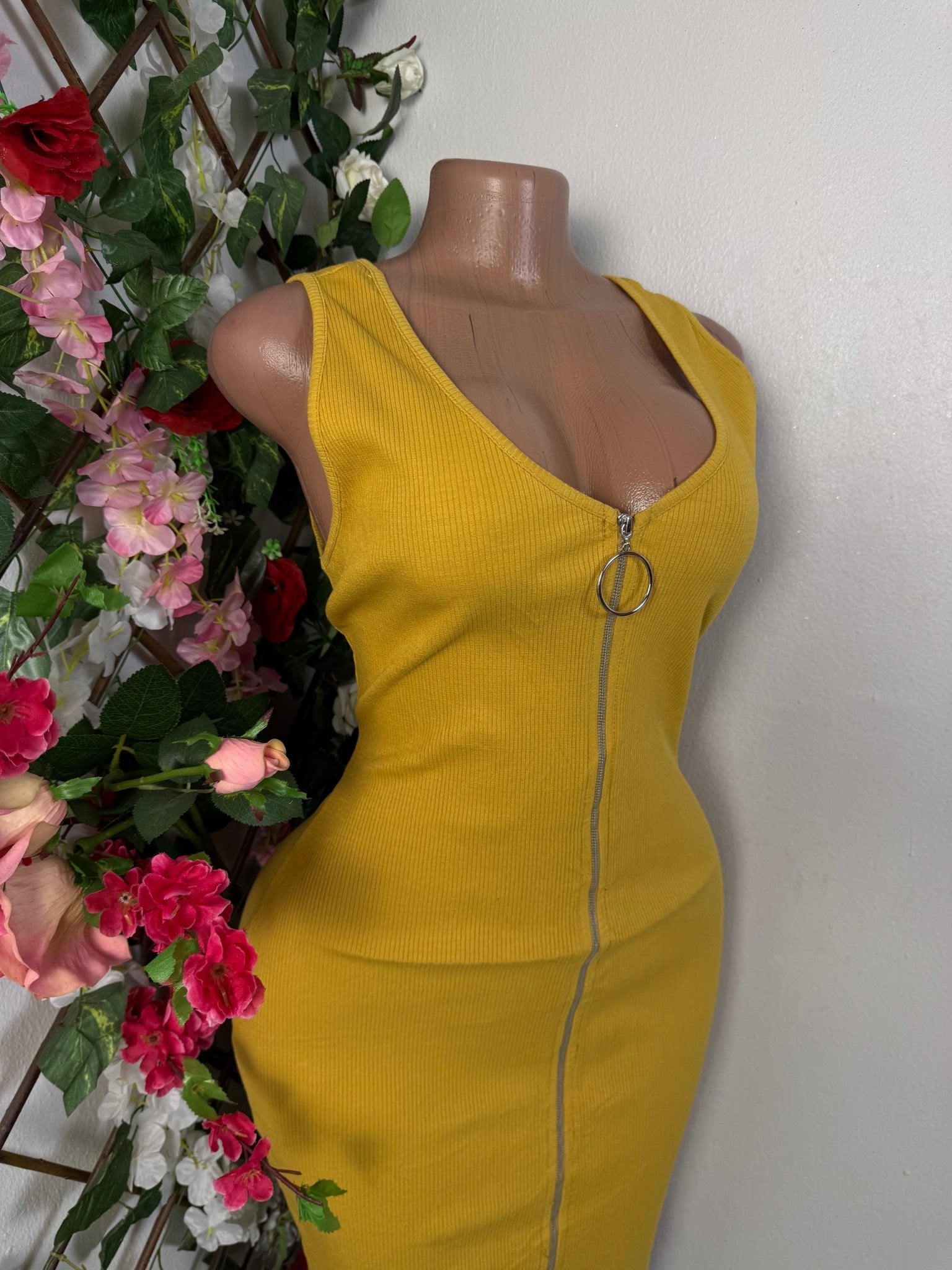 Robe trico fermeture éclaire - Perluna Store - kinshasa