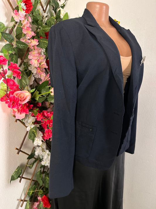Veste blazer pour femme couleur bleu de nuit - Perluna Store - kinshasa