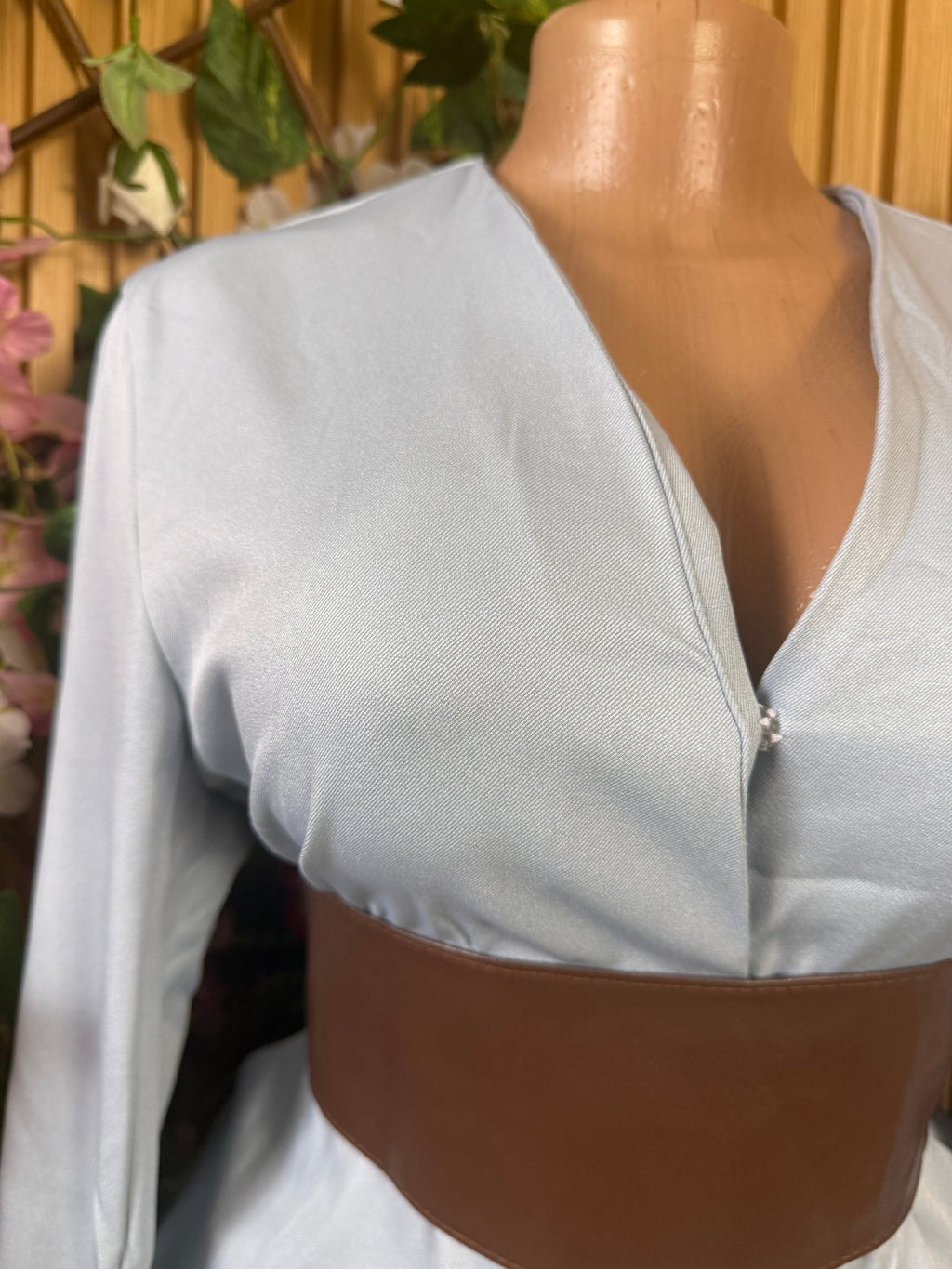 Veste blazer pour femme couleur bleu - Perluna Store