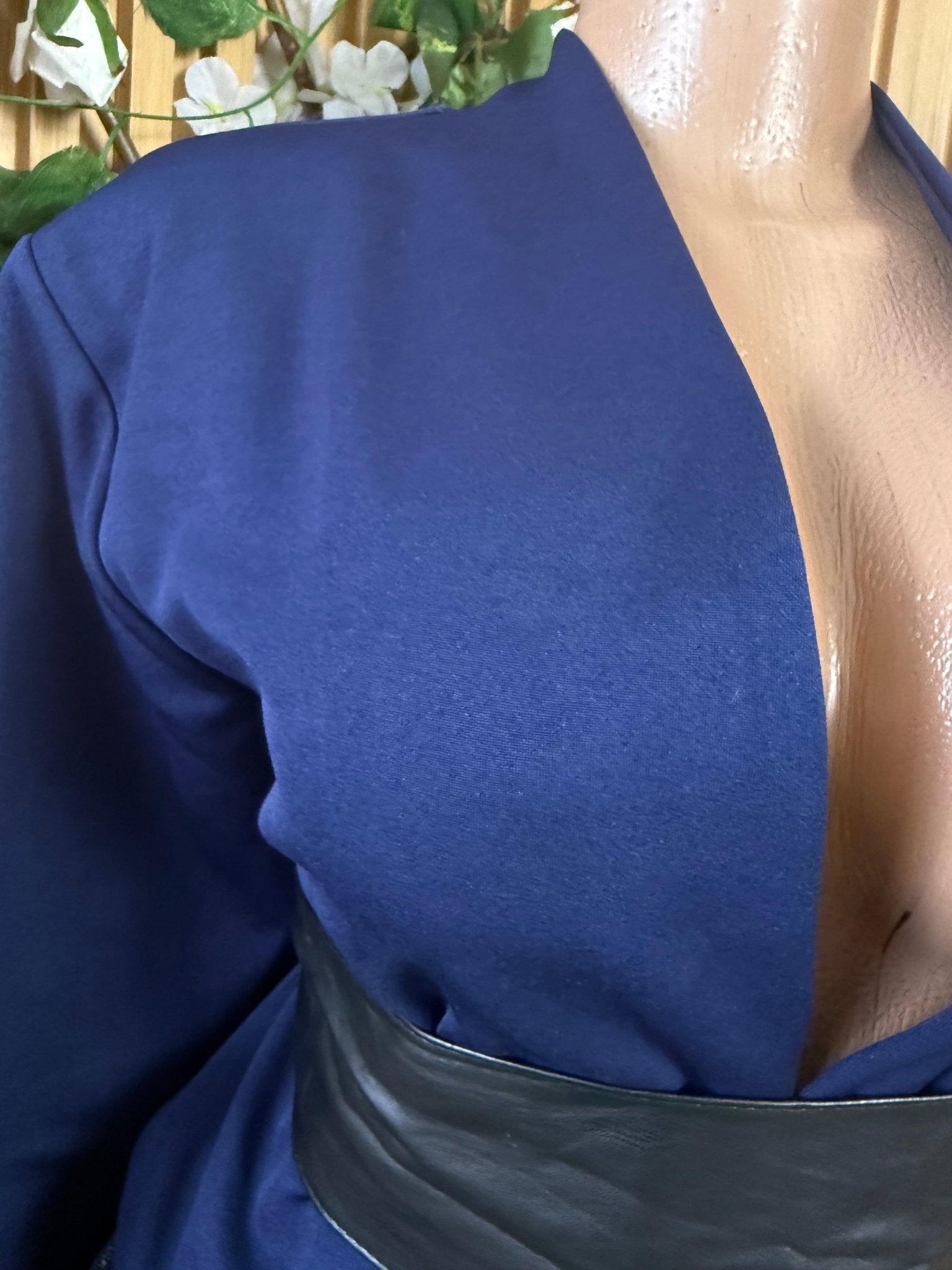 Veste blazer pour femme couleur bleu - Perluna Store