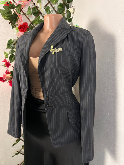 Veste blazer pour femme couleur gris style classic - Perluna Store - kinshasa