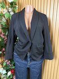 Veste blazer pour femme couleur noire - Perluna Store